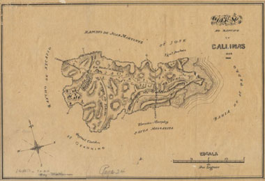 1844 Map of Timothy Murphy’s Rancho Courtesy of The Bancroft Library, University of California, Berkeley