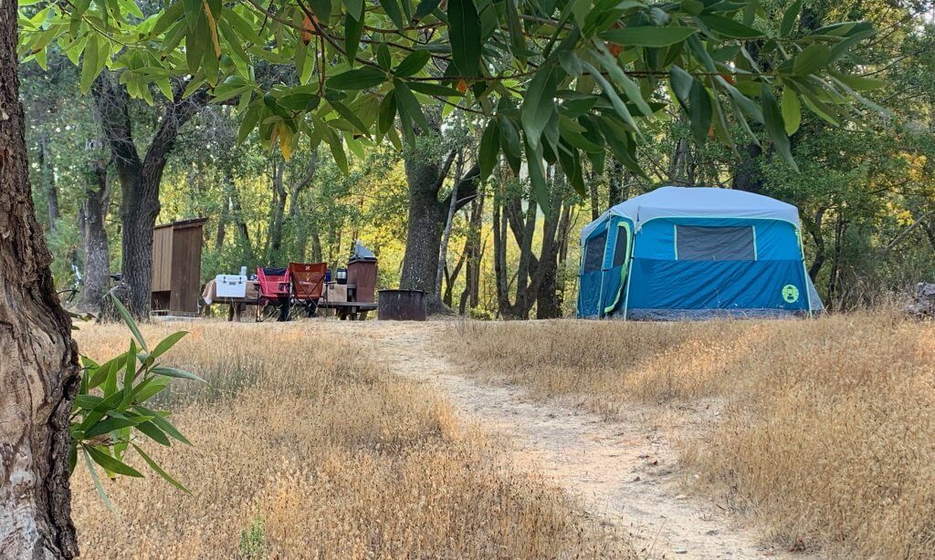 Camping at Back Ranch Meadows Campground by Harriot Manley